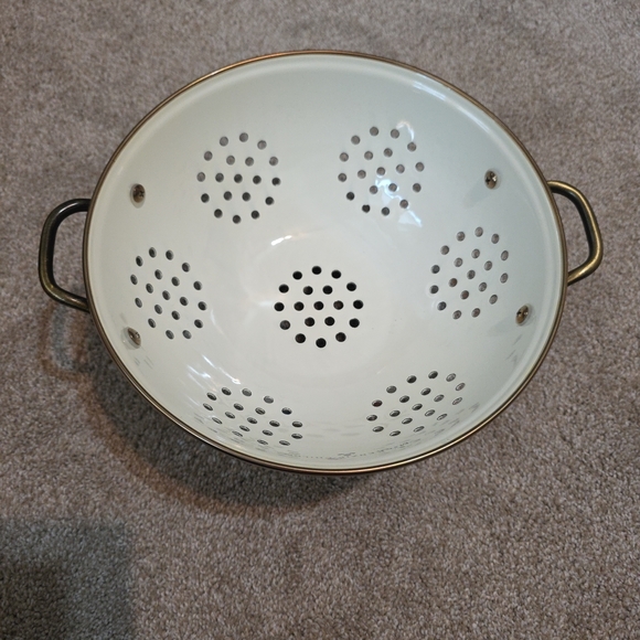 Mackenzie Childs Butterfly Garden Colander - Picture 2 of 6